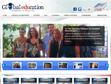 Tablet Screenshot of globaledu.gr